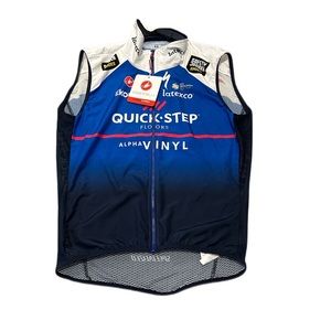 NWT Quickstep Alpha Vinyl 2022 - Castelli Thermal Vest - Rider-Issued Pro Team